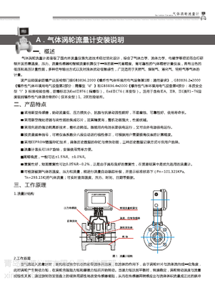 氣體渦輪流量計LWQ 智能天然氣計量的核心技術(shù)與市場指南